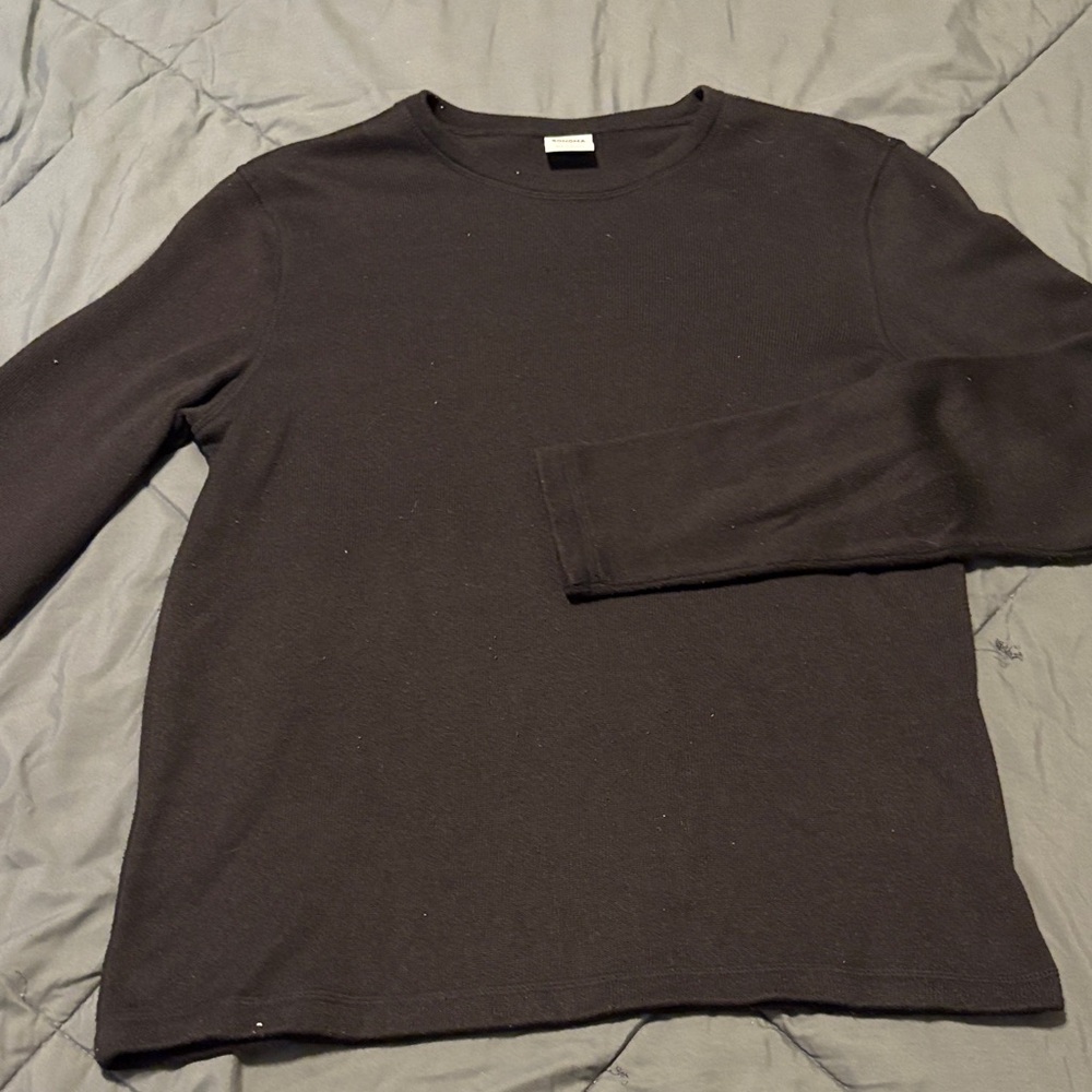 Sonoma Men's Black Crewneck Sweater